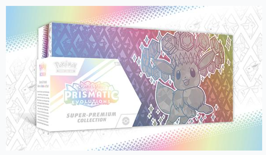 1-Pokémon TCG Scarlet & Violet Prismatic Evolutions Super-Premium Collection (SPC)