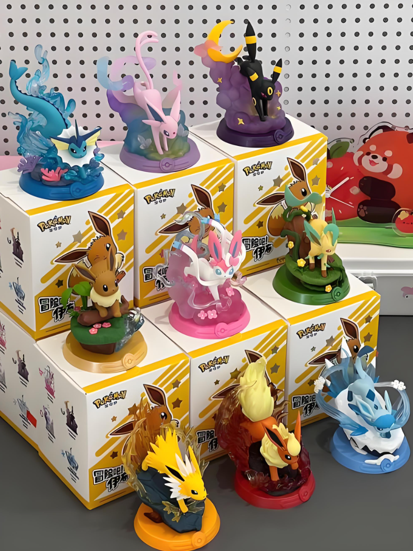 4-Funism Pokemon Adventure! Eevee Series Blind Box