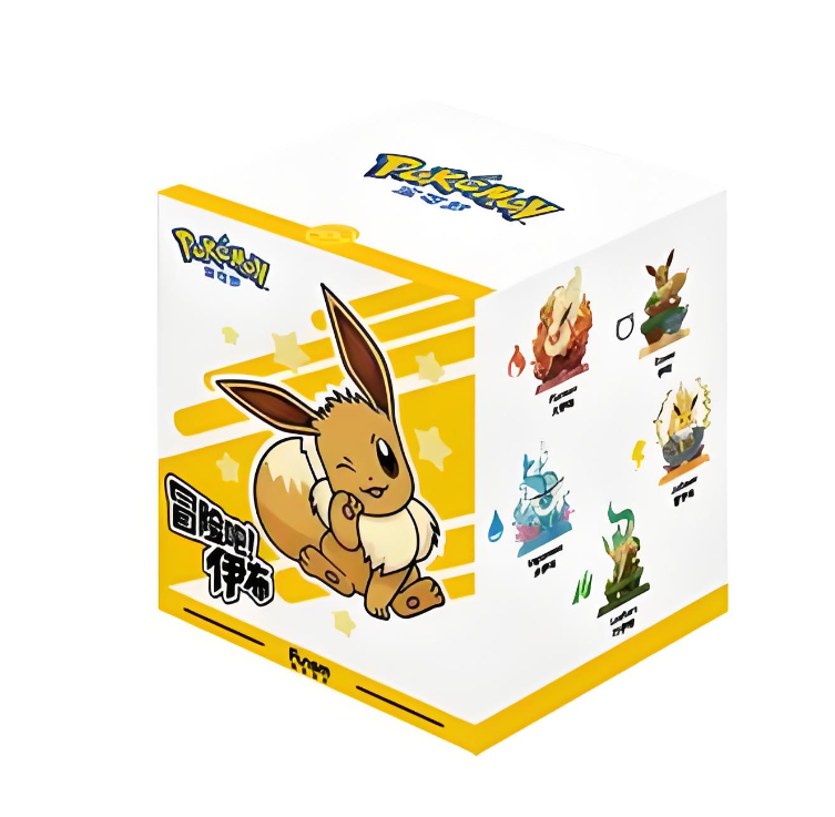 4-Funism Pokemon Adventure! Eevee Series Blind Box