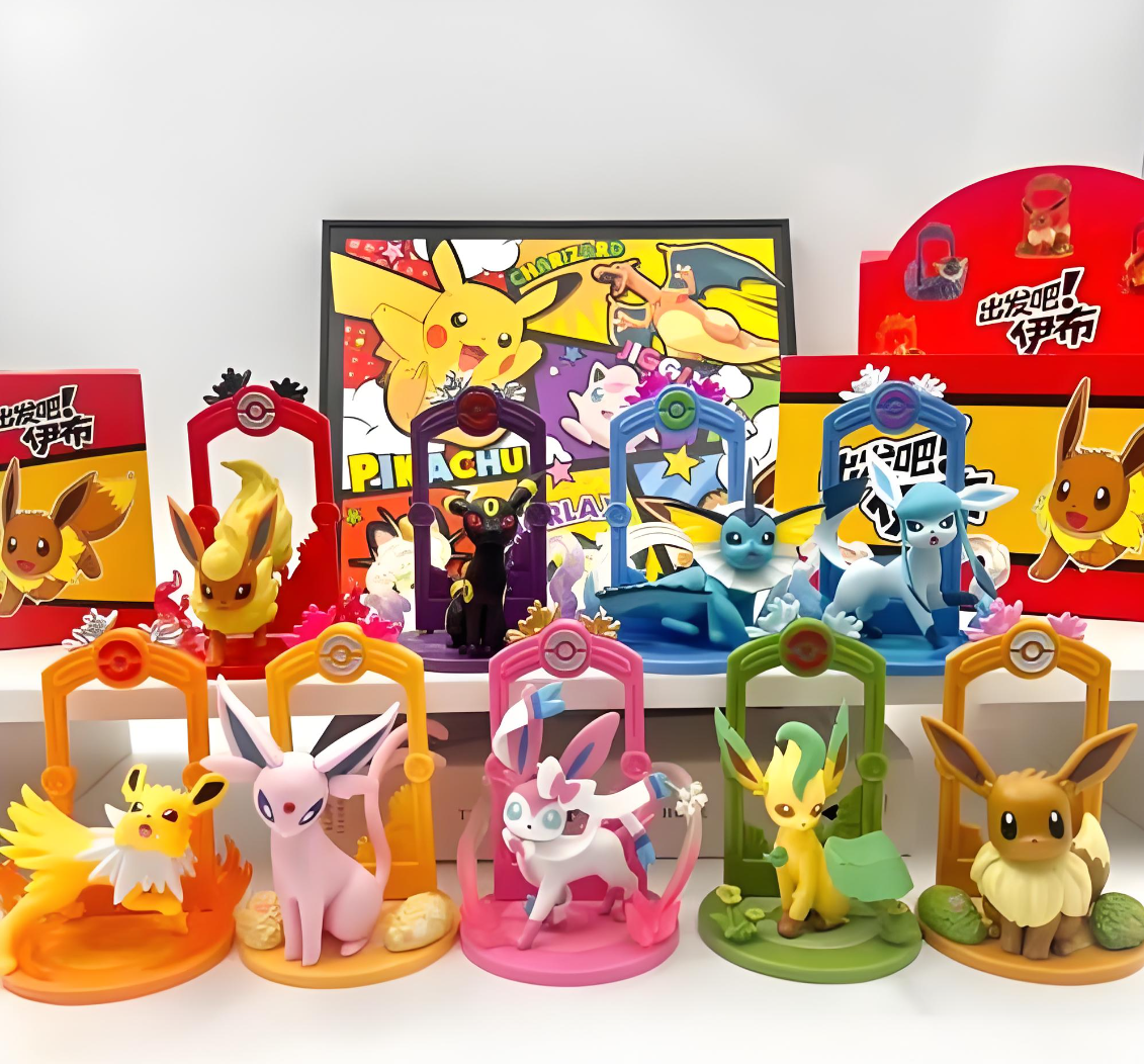 4-Funism Pokemon Let’s Go! Eevee Series Blind Box