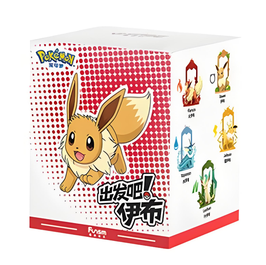 4-Funism Pokemon Let’s Go! Eevee Series Blind Box
