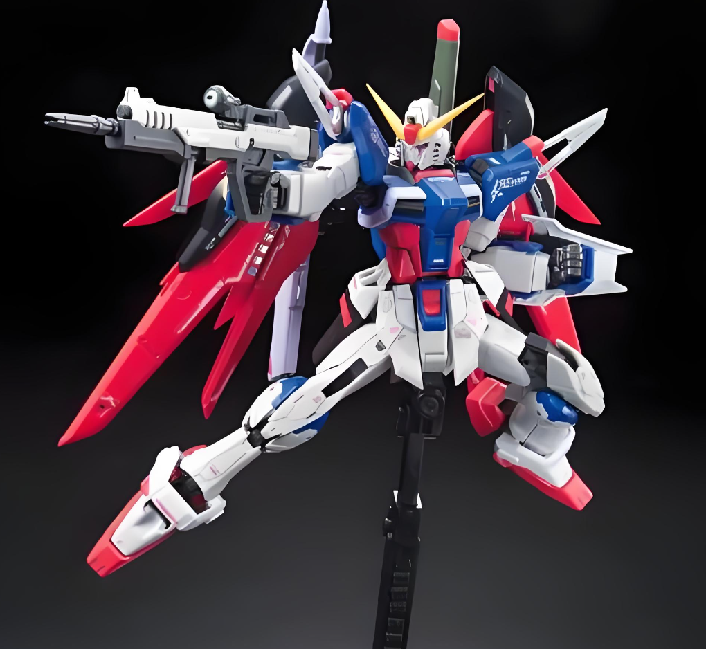 4.1-Premium Bandai RG 1/144 Destiny Gundam Titanium Finish ZGMF-X42S